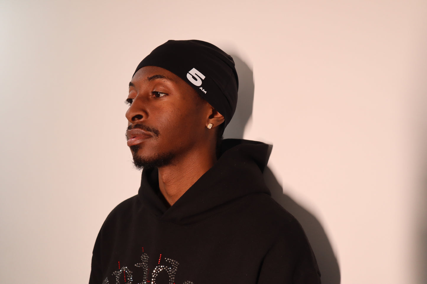 5AM Skull Cap Black